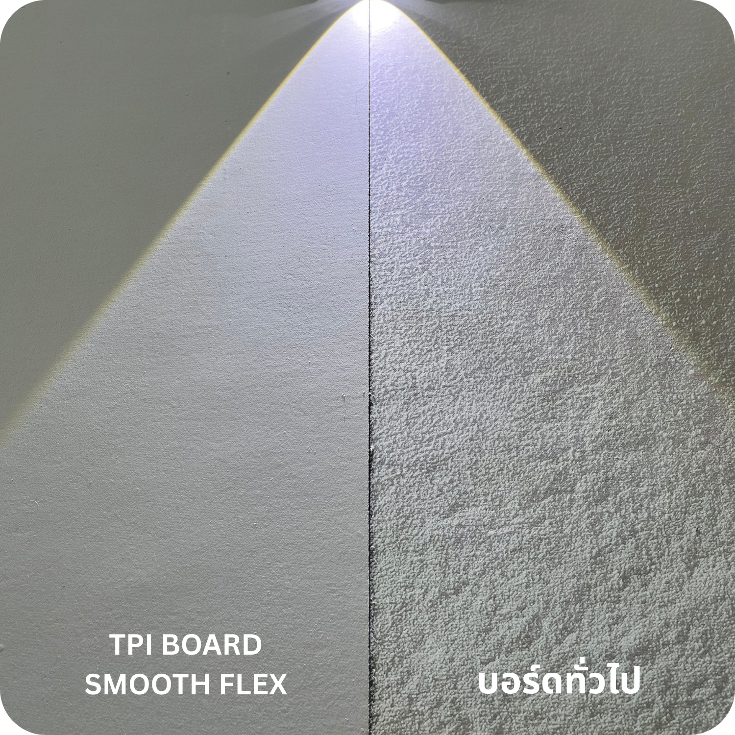 TPI Board Smooth Flex ผิวเรียบ ขอบเรียบ